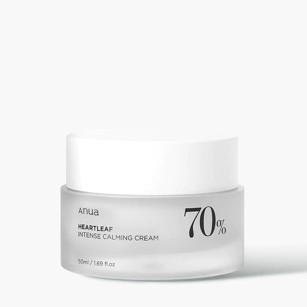 [ANUA] HEARTLEAF 70% INTENSE CALMING CREAM 50ml 1.69Fl. Oz, 어성초 70 인텐스 카밍 크림 50ml