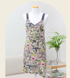 AURACASA Ramie Flower Waterproof Apron