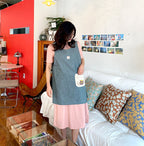 AURACASA Gomgom's Pocket Button Apron 곰곰이 포켓 옆단추 앞치마