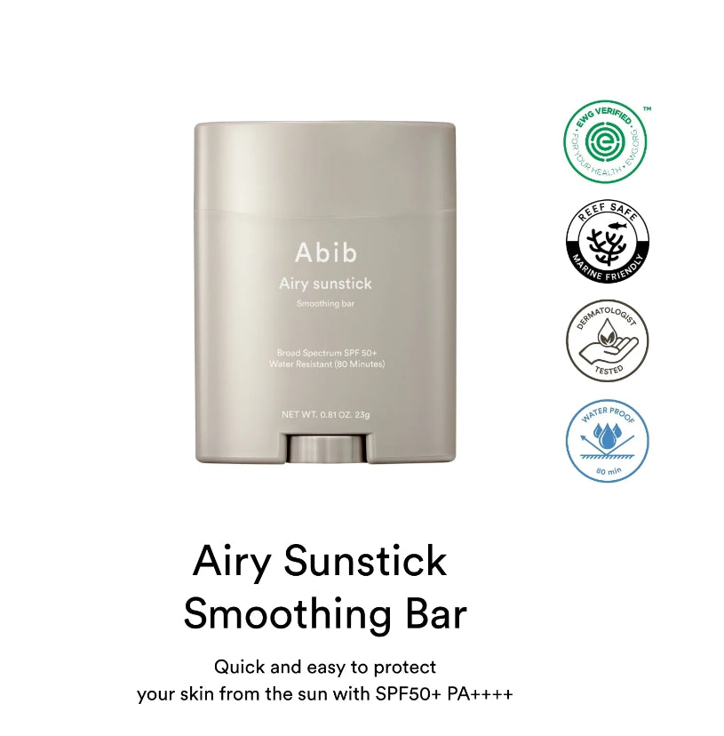 [Abib] Airy Sunstick - smoothing bar 23g (OTC ver.)