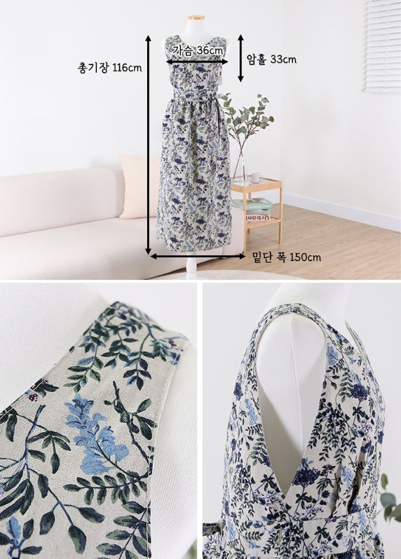 AURACASA Forest Long Apron 백지영 해방타운스타일