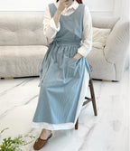 AURACASA  Beauty Antique Long Apron  🔥 LAST 1 앤틱 앞치마
