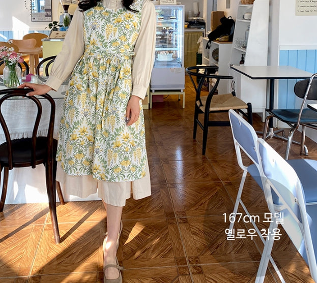 AURACASA DeBong Bio-Washing Linen Apron 드봉 바이오 워싱 앞치마  Final Price