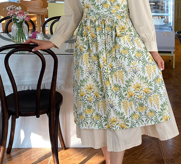 AURACASA DeBong Bio-Washing Linen Apron 드봉 바이오 워싱 앞치마  Final Price