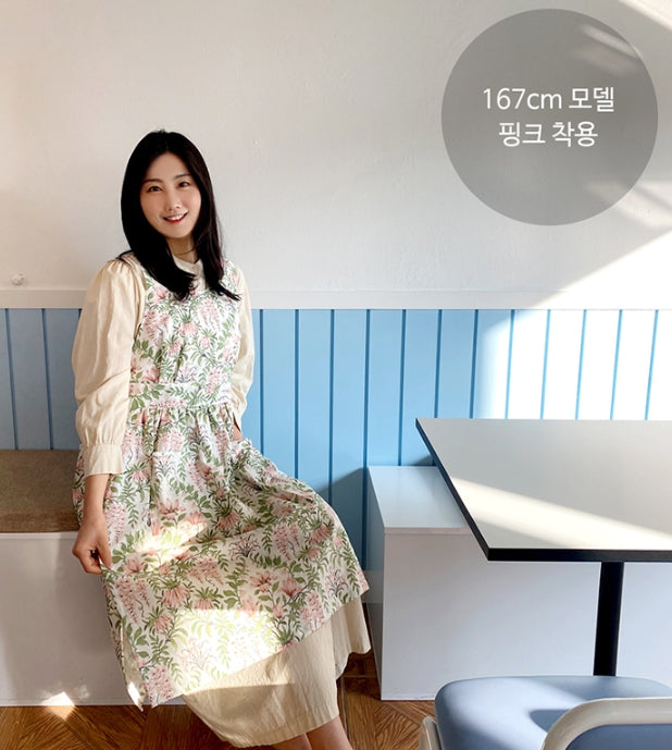 AURACASA DeBong Bio-Washing Linen Apron 드봉 바이오 워싱 앞치마  Final Price