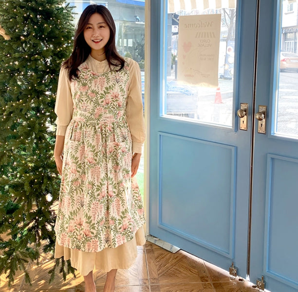 AURACASA DeBong Bio-Washing Linen Apron 드봉 바이오 워싱 앞치마  Final Price