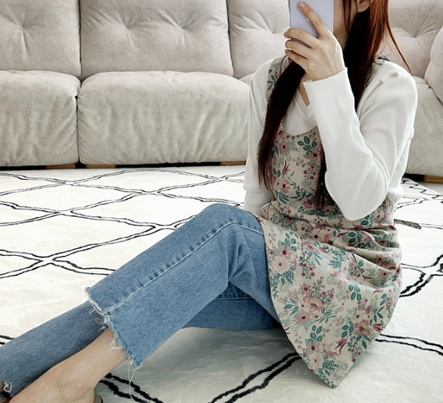 AURACASA Tinkerbell apron 팅커벨 앞치마