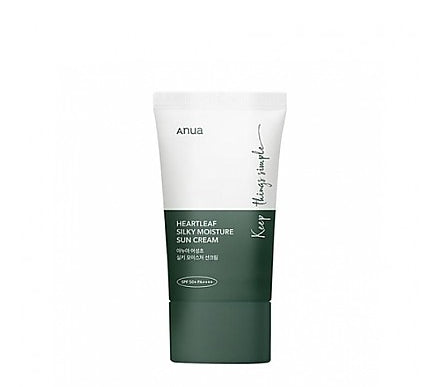 [Anua] Heartleaf Silky Moisture Sunscreen 50ml