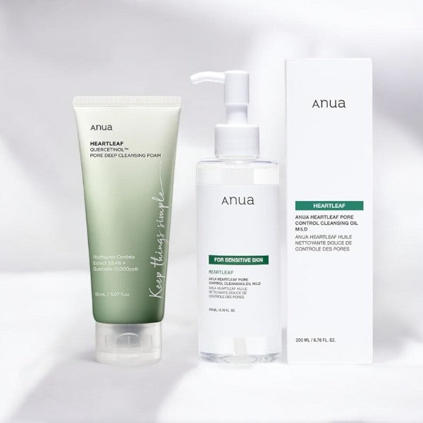 [ANUA] ANUA Heartleaf CLEANSING BUNDLE  (MILD OIL VER.)