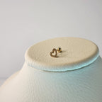 Golden Heart Glow - 14K Solid Gold Heart Piercing