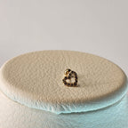 Golden Heart Glow - 14K Solid Gold Heart Piercing