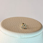 Golden Heart Glow - 14K Solid Gold Heart Piercing