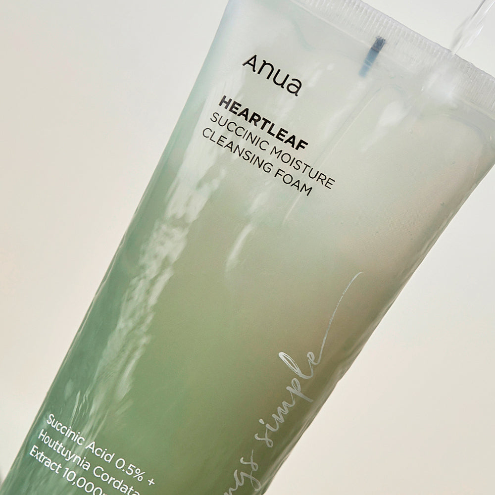 [ANUA] Heartleaf Succinic Moisture Cleansing Foam  150ml
