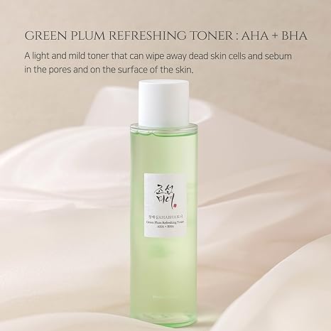 [Beauty of Joseon] Green plum refreshing toner : AHA + BHA (150ml)