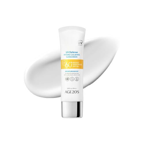 [Age20] (OTC) UV Defense Hydro Calming Sunscreen – 50ml | Broad Spectrum SPF with Soothing Hydration