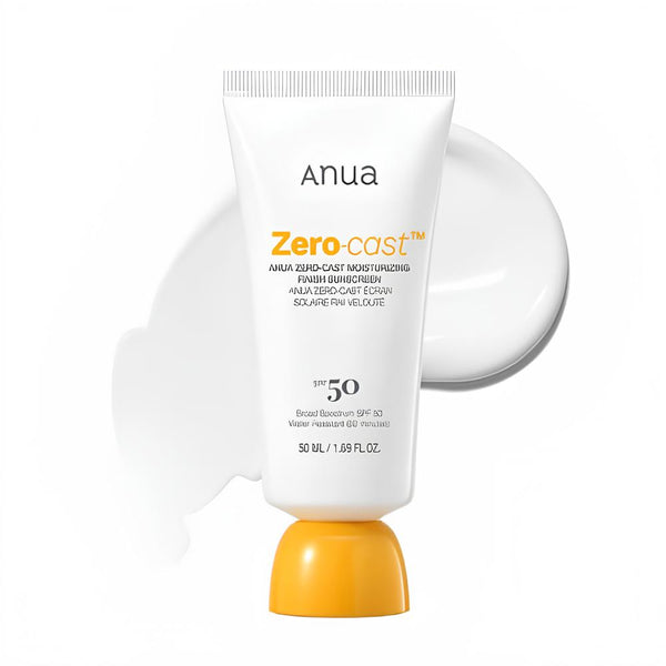 [ANUA] Zero-Cast Moisturizing Finish Sunscreen — Broad Spectrum SPF 50 (50 mL / 1.69 fl oz)