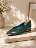[AURACASA] Élise Genuine Leather Pointed-Toe Pumps 🔥 BEST SELLER 인기 대박 상품 ✨소가죽