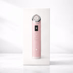Medicube AGE-R Booster Pro EX pink handheld electroporation skincare device with wireless charging base