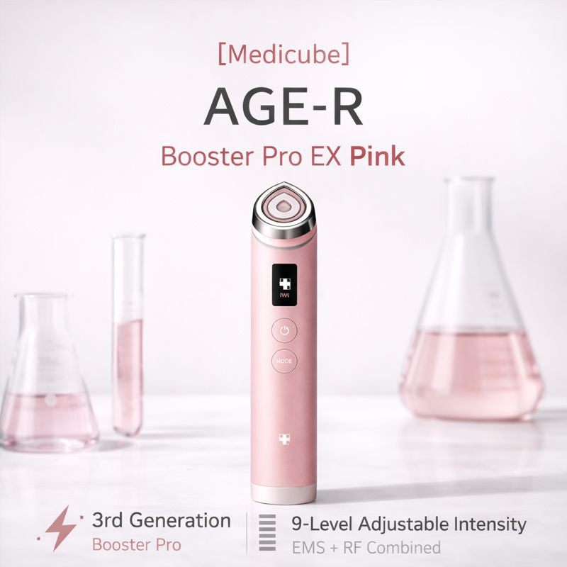 medicube booster pro box [Medicube] AGE-R Booster Pro EX Pink