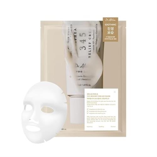 [Dr.Althea] 345 Cream Mask – Intensive Moisturizing & Barrier Care (4 Sheets)