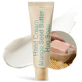 Hetras perfumed mango seed butter hand cream in 50ml tube, Hug Soap scent for dry skin hydration