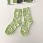 AURACASA Daily Women 5 Pairs Socks 05. Mint Blue set