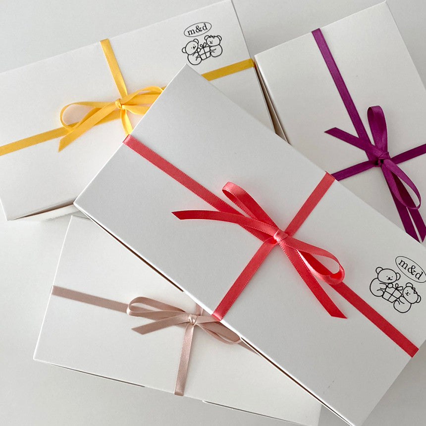 AURACASA Daily Women 5 Pairs Socks 03. Beige Flower Set