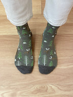 AURACASA Embroidered socks 여자 자수 양말