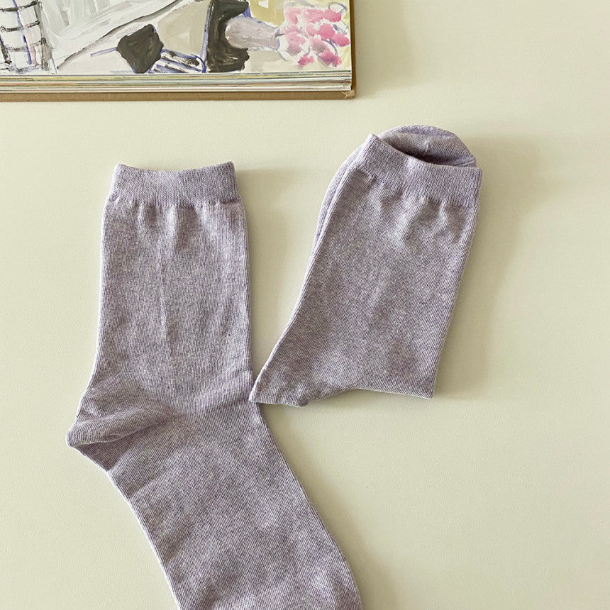 AURACASA Cute Gift Women 5 Pairs Socks Red Set 귀여운 5종 양말 레드세트