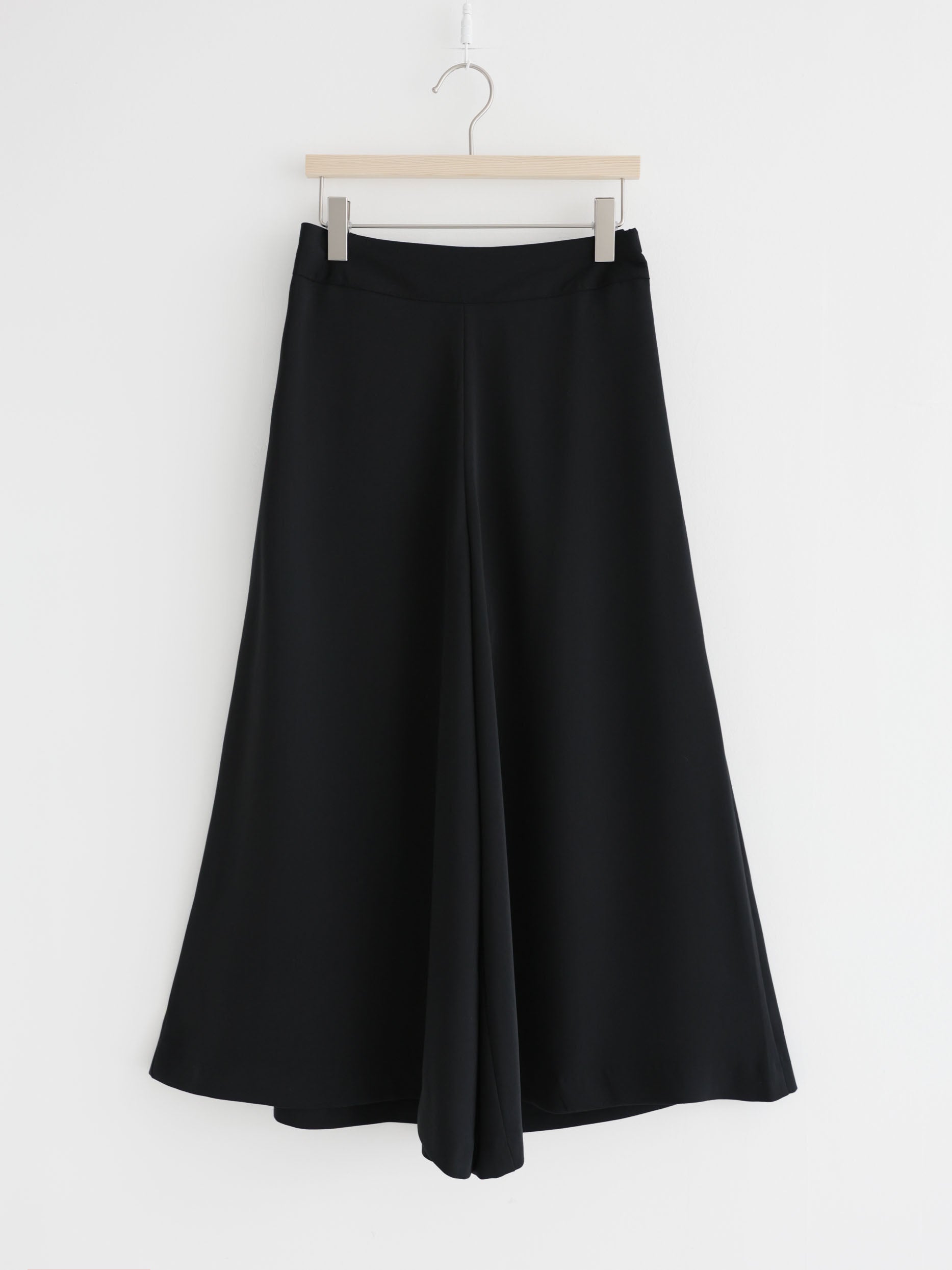 AURACASA] Napoli Culotte Skirt Pants – Elastic Waist 7/8 Wide