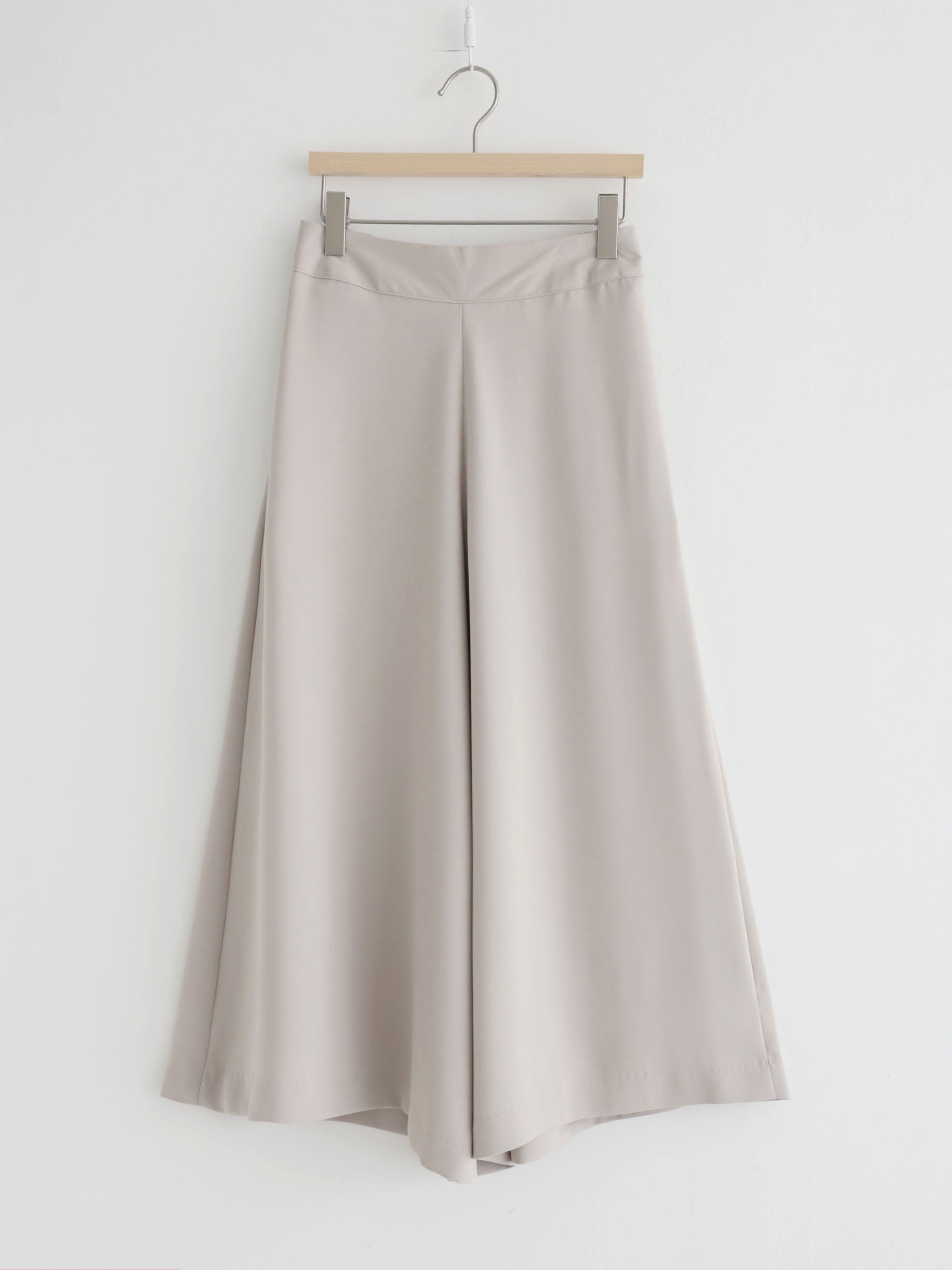 AURACASA Napoli Culotte Skirt Pants – Elastic Waist  Dressy Pants