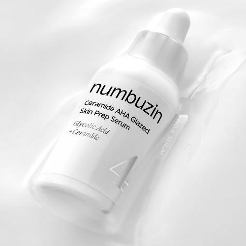 [Numbuzin] No.4 Ceramide AHA Glazed Skin Prep Serum 30ml