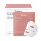Biodance bio-collagen real deep hydrogel sheet masks 4 pack box for hydrating and firming skin