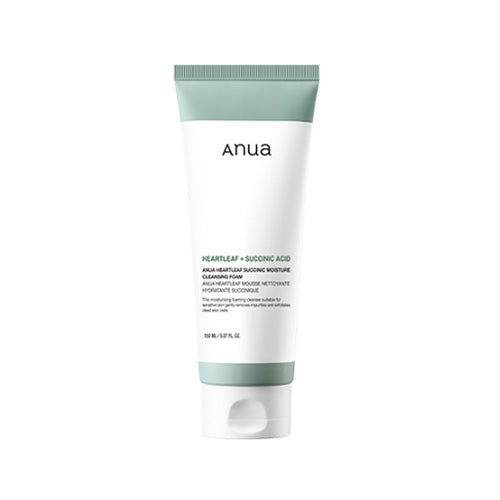 [ANUA] [RENEW] HEARTLEAF SUCCINIC MOISTURE CLEANSING FOAM 150m