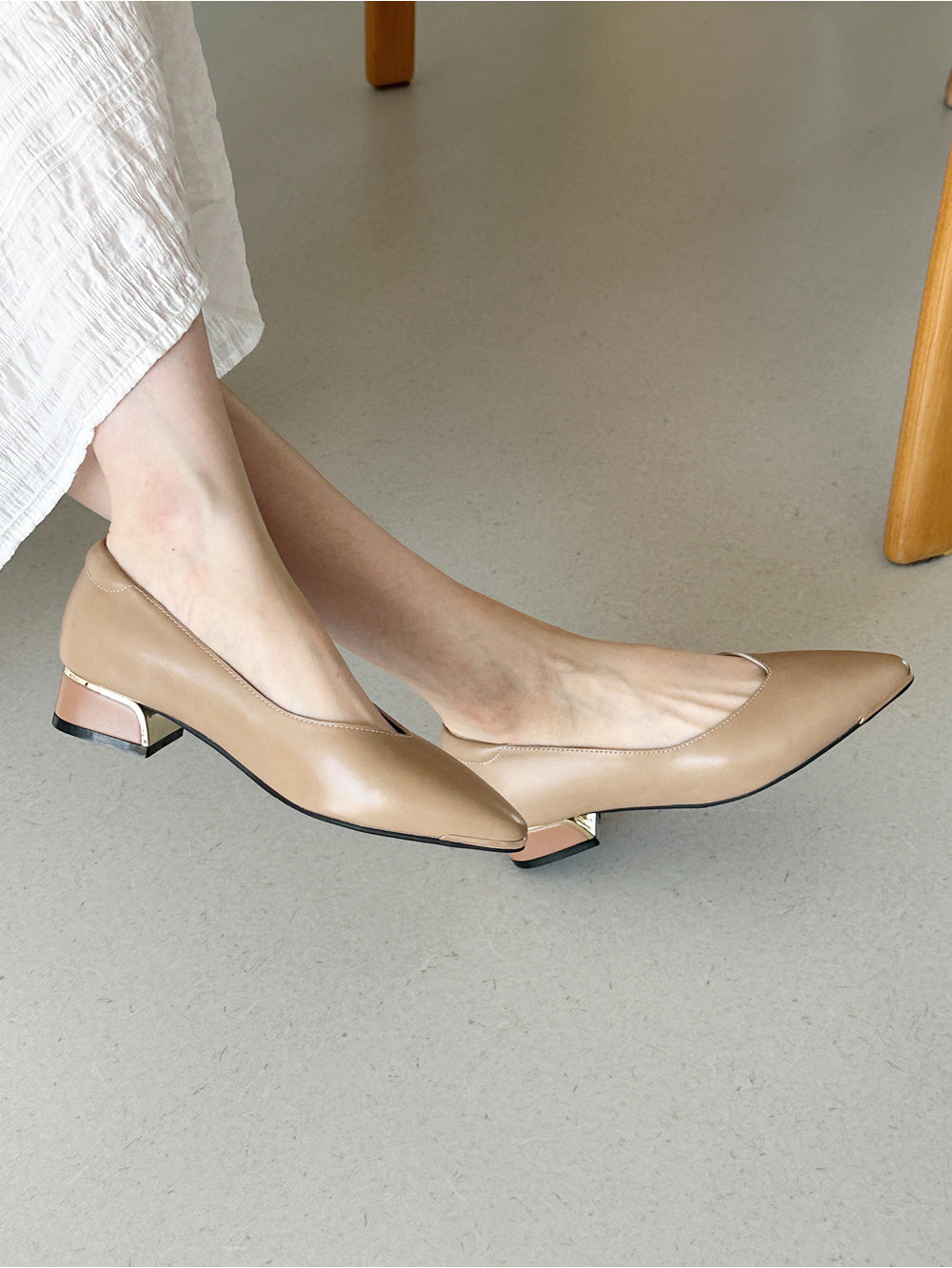 [AURACASA] Élise Genuine Leather Pointed-Toe Pumps 🔥 BEST SELLER 인기 대박 상품 ✨소가죽