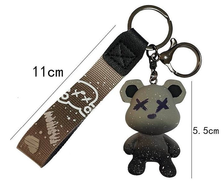 [AURACASA] Galaxy Bear Keychain & Bag Charm 이쁜 키체인