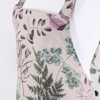 AURACASA | Beauty Olive apron High quality printed linen | 올리브 앞치마