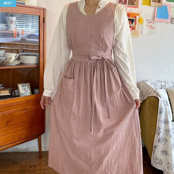 AURACASA Beauty Antique Long Apron