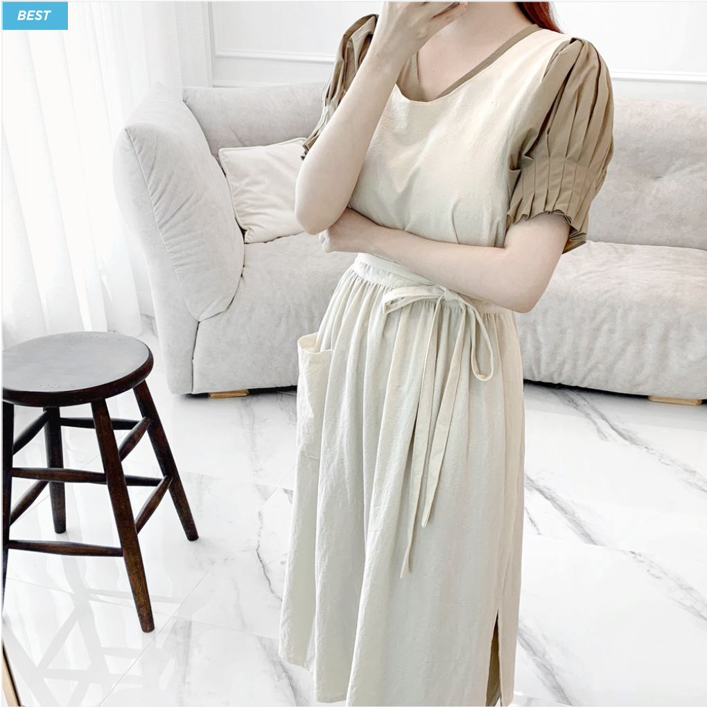 AURACASA Beauty Antique Long Apron