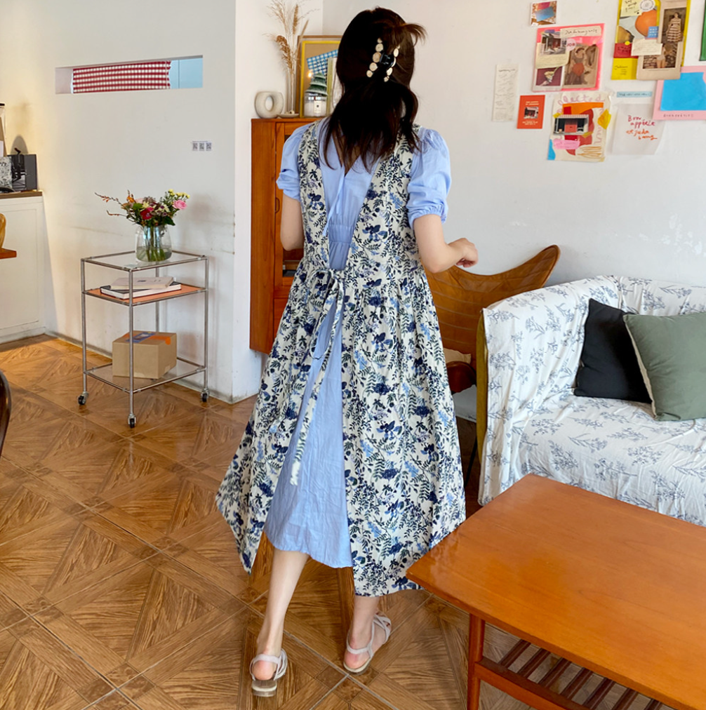 AURACASA Forest Long Apron 백지영 해방타운스타일