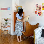 AURACASA Forest Long Apron 백지영 해방타운스타일