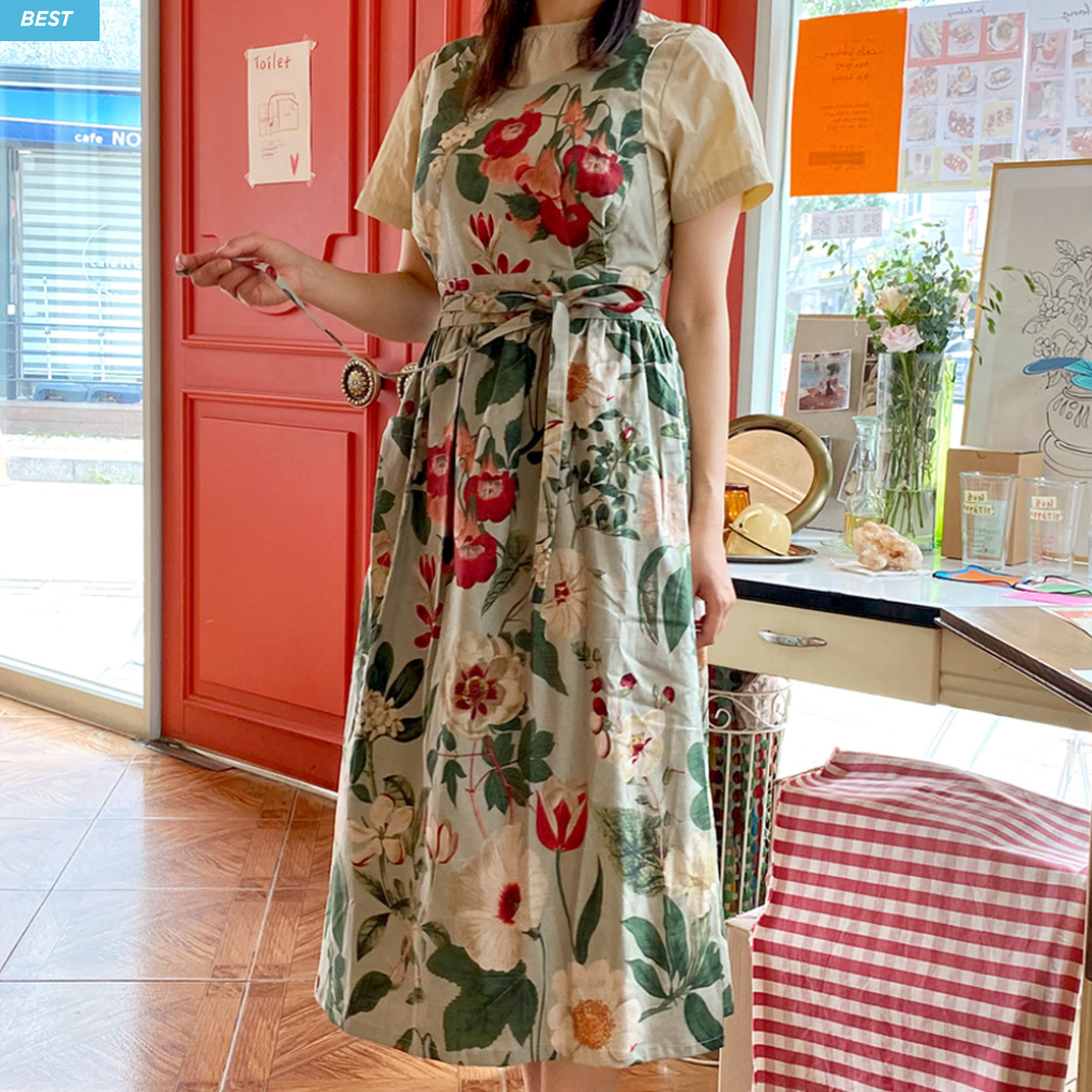 AURACASA | Prima Long Apron for women   해방타운 백지영 스타일