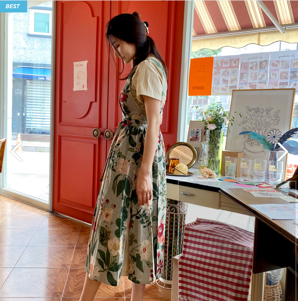 AURACASA | Prima Long Apron for women   해방타운 백지영 스타일