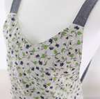 AURACASA Violet V-Neck Apron 바이올렛 브이넥 앞치마