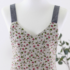 AURACASA Violet V-Neck Apron 바이올렛 브이넥 앞치마