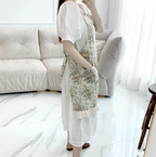 AURACASA |Beauty Basong Frill Apron | 바송프릴 앞치마 | Apron for Women 