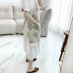 AURACASA |Beauty Basong Frill Apron | 바송프릴 앞치마 | Apron for Women 