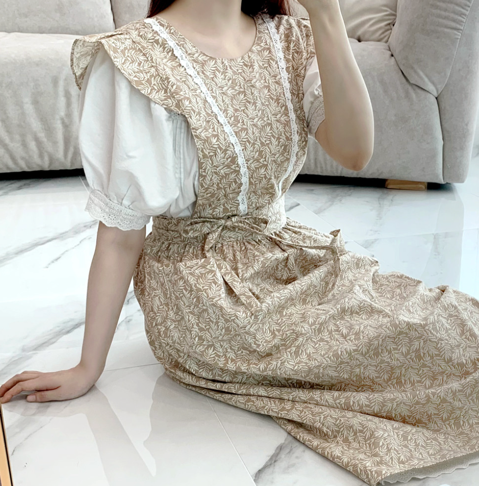 AURACASA Gardening Frill Apron 가든프릴 앞치마