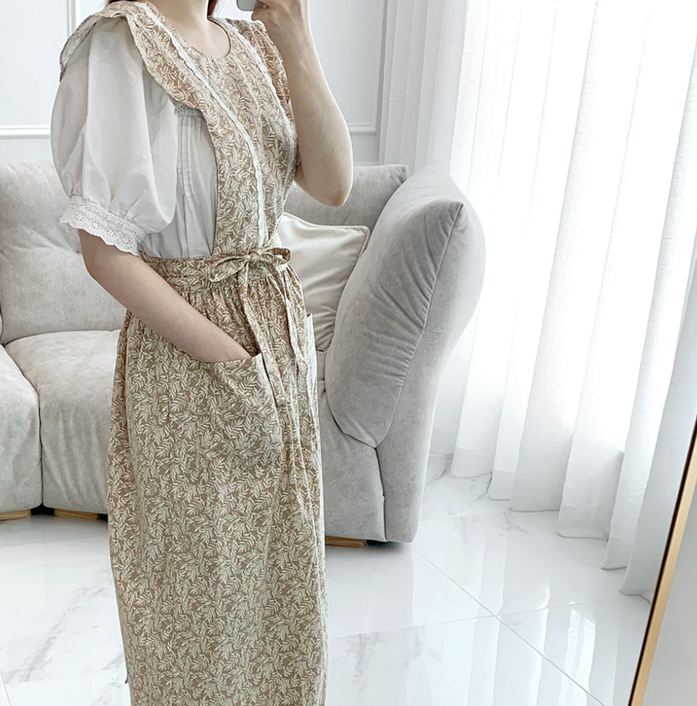 AURACASA Gardening Frill Apron 가든프릴 앞치마
