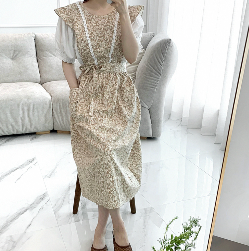 AURACASA Gardening Frill Apron 가든프릴 앞치마